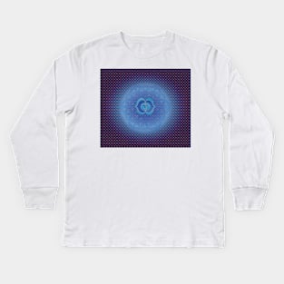 Ajna, 3rd eye chakra Kids Long Sleeve T-Shirt